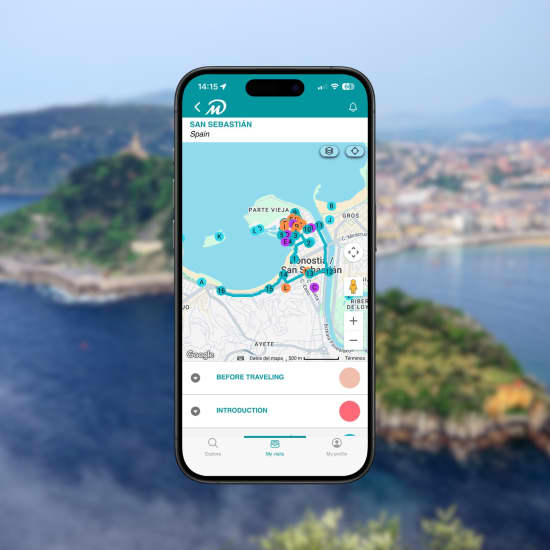 Cartel oficial del evento TOP San Sebastián: Visita Guiada con tu móvil