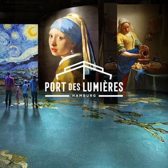 Official cover of the event “Von Vermeer bis Van Gogh - Die niederländischen Meister” im Port des Lumières