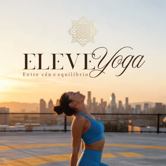 Cartel oficial del evento Eleve Yoga: Entre céu e equilíbrio