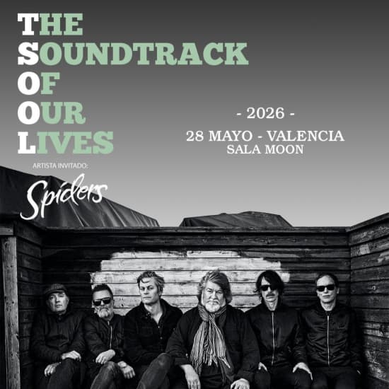 Official cover of the event The Soundtrack of Our Lives en Sala Moon, Valencia 2026