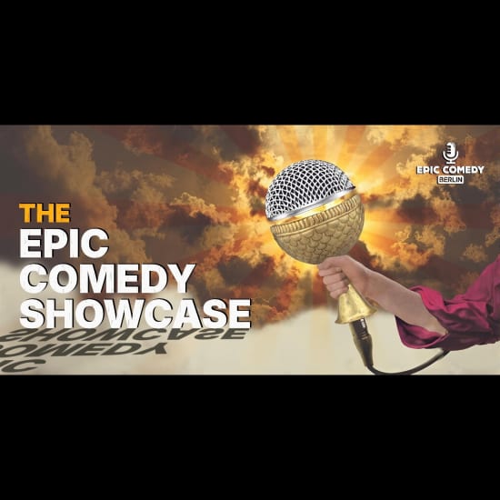 Couverture officielle de l'événement The Epic Comedy Club Showcase: Stand up Comedy in Berlin (English-Speaking)