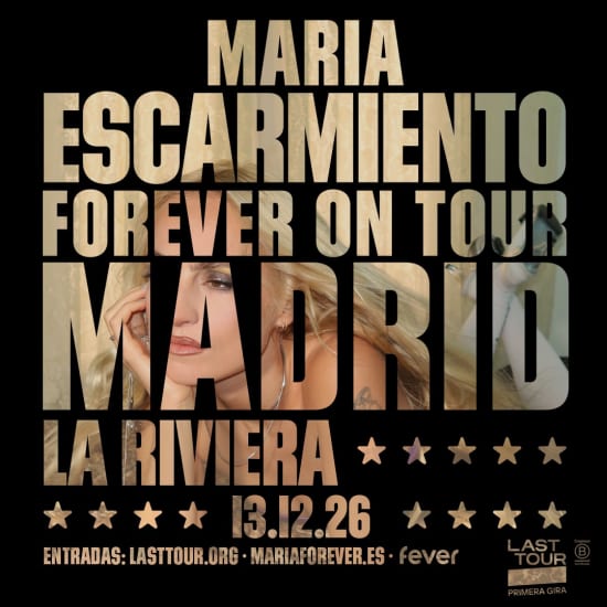 Offizielles Cover des Events María Escarmiento en Sala La Riviera, Madrid 2026