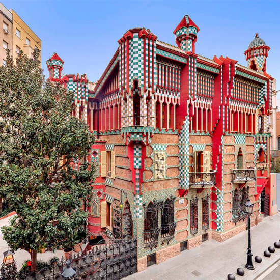 Cartel oficial del evento Entradas para la Casa Vicens de Gaudí con audioguía