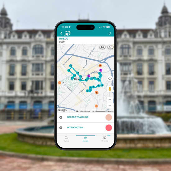 Cartel oficial del evento TOP Oviedo: Visita Guiada con tu móvil