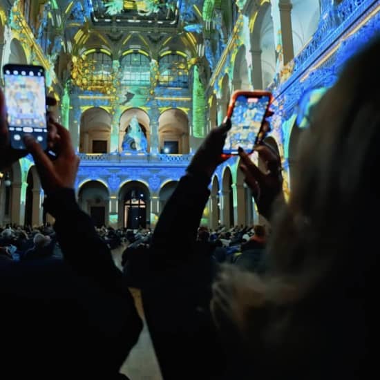 Cartel oficial del evento PROJEKTIL presents: INFINITY – Kosmisches Staunen erleben!