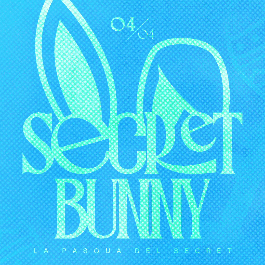 Officiële cover van het evenement 04.04 SECRET BUNNY | La Pasqua Del Secret