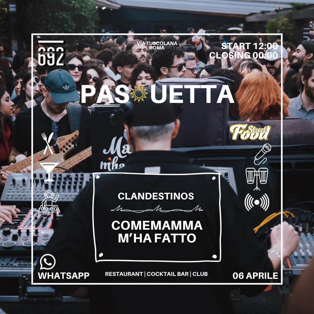 Cartaz oficial do evento 06.04.26 Pasquetta tra gli acquedotti!