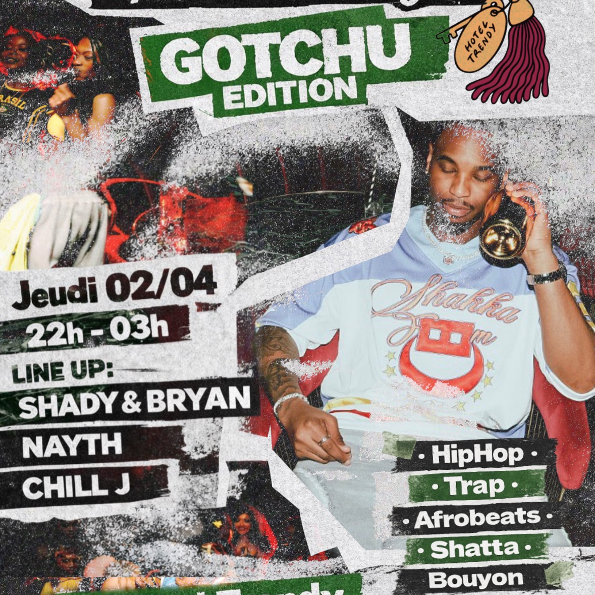 Offizielles Cover des Events 32BLOCK x HOTEL TRENDY • THURSDAY 2 APRIL