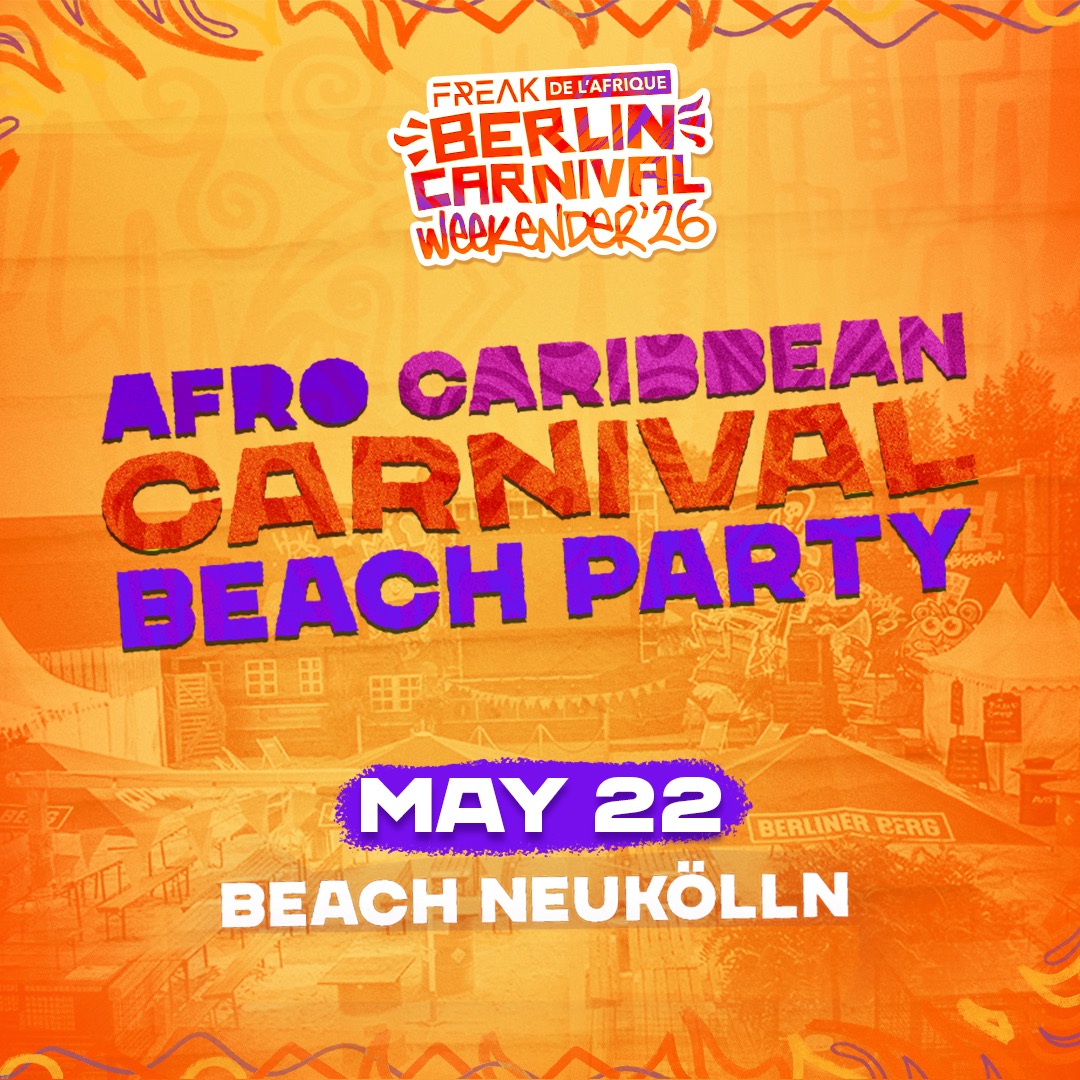 Offizielles Cover des Events Afro Caribbean Carnival Beach Party