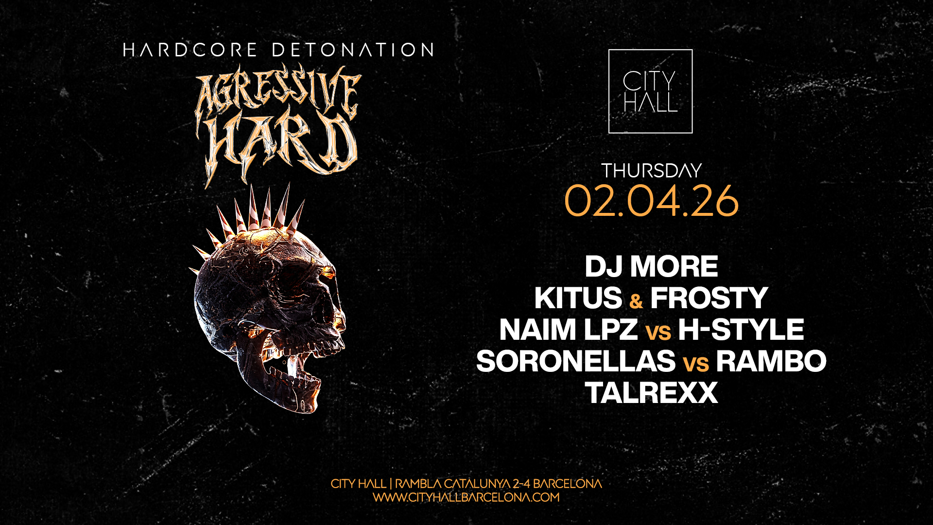 Official cover of the event Agressive Hard / 100% Hardcore Edition I Last Free