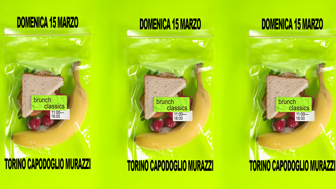 Cartaz oficial do evento Brat Party presenta: Brunch Classics ✷ Capodoglio