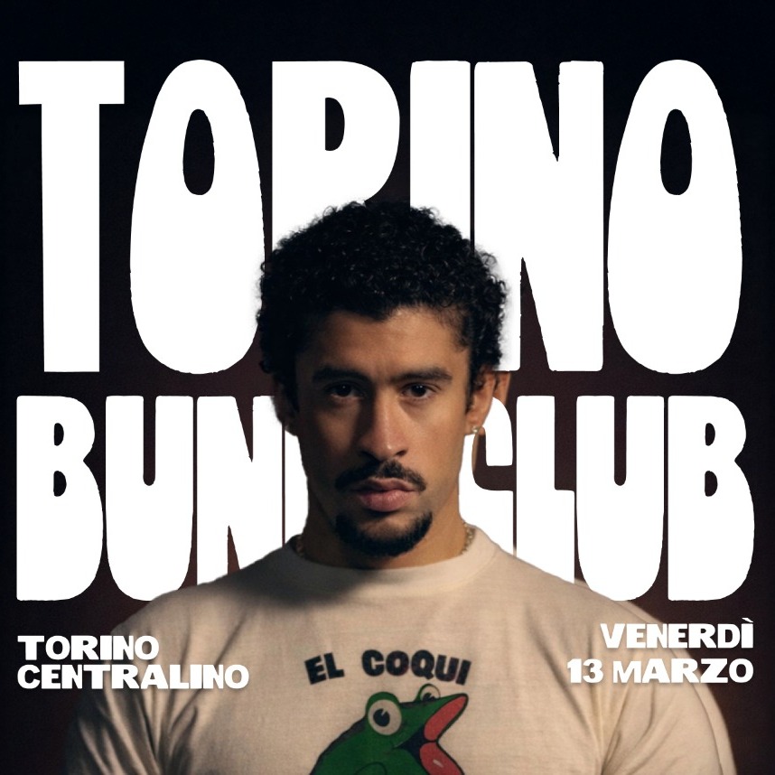 Cartel oficial del evento BUNNY CLUB - LA FESTA A TEMA BAD BUNNY