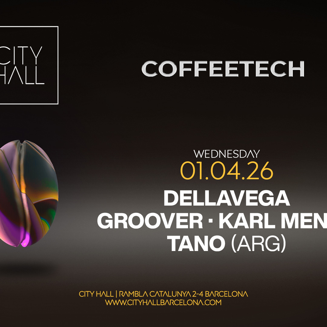 Officiële cover van het evenement City Hall WEDNESDAY pres. COFFEETECH SHOWCASE I FREE