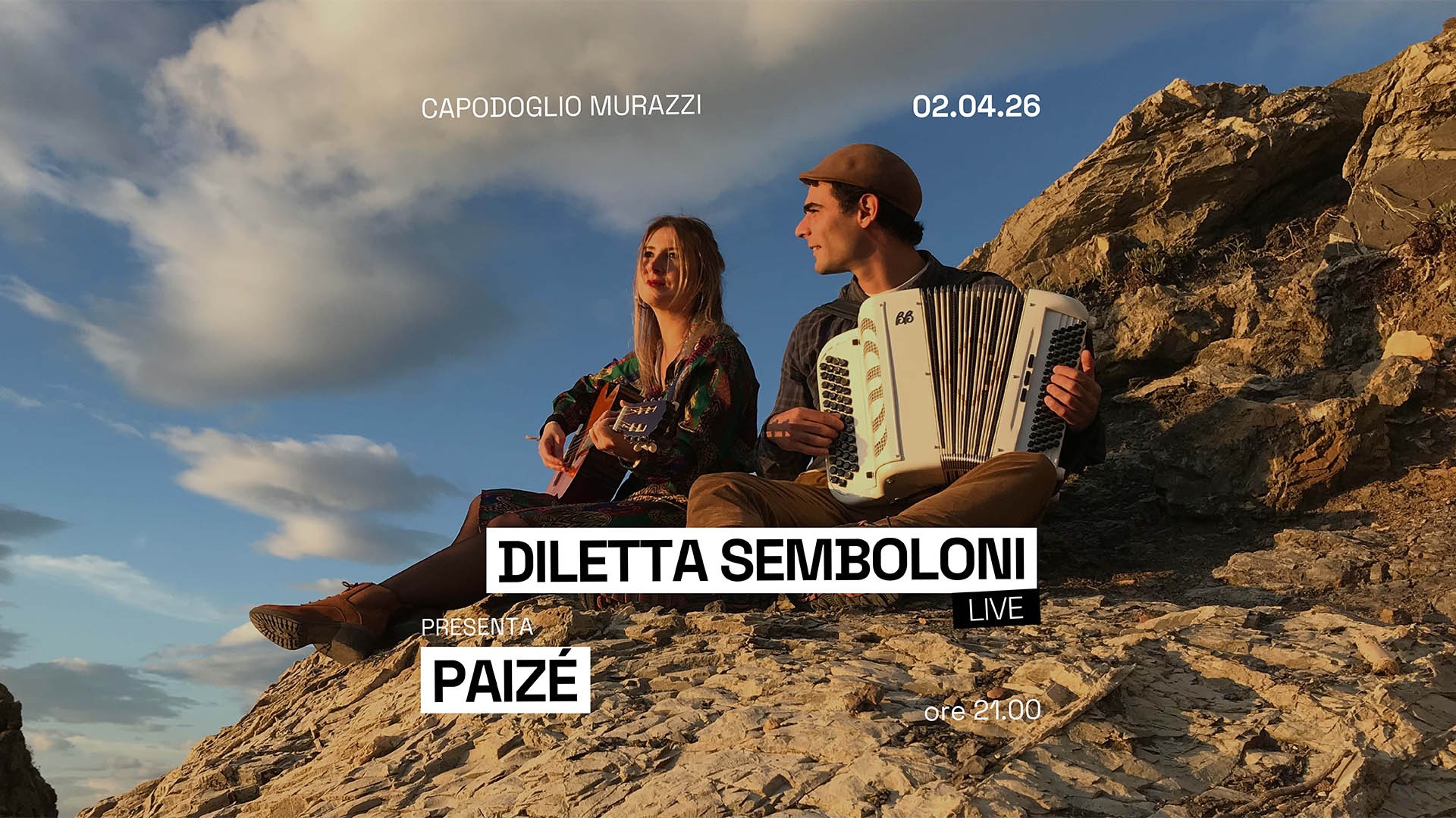 Copertina ufficiale dell'evento Diletta Semboloni pres. Paizé ✷ Capodoglio