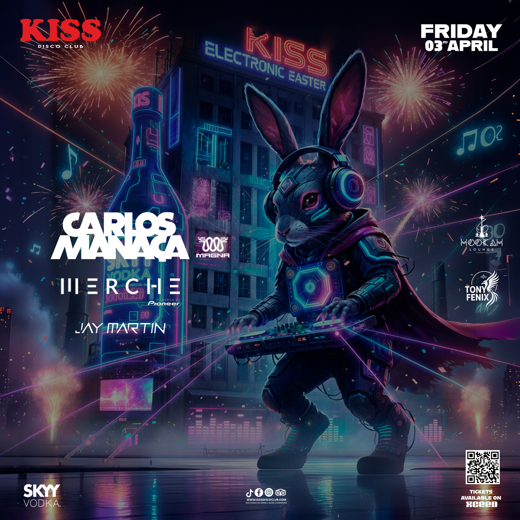 REOPENING WEEKEND // ELECTRONIC EASTER PARTY WITH CARLOS MANAÇA & MERCHE ROMERO