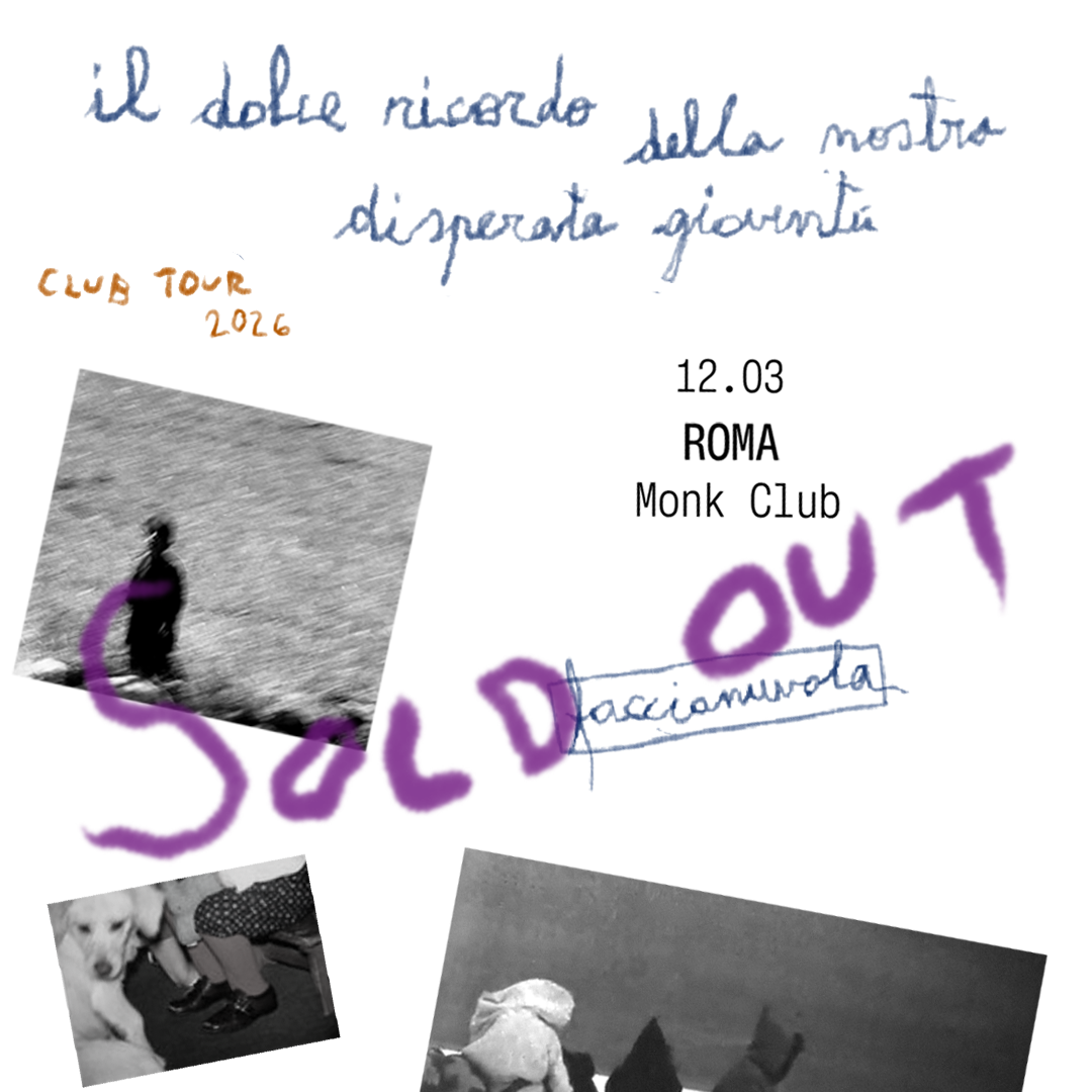 Official cover of the event FACCIANUVOLA - Disperata gioventù club tour 2026