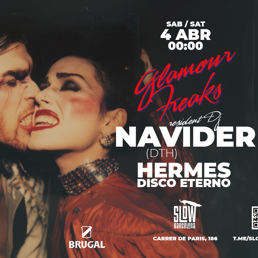Couverture officielle de l'événement Glamour Freaks: Navider + Hermes Disco Eterno