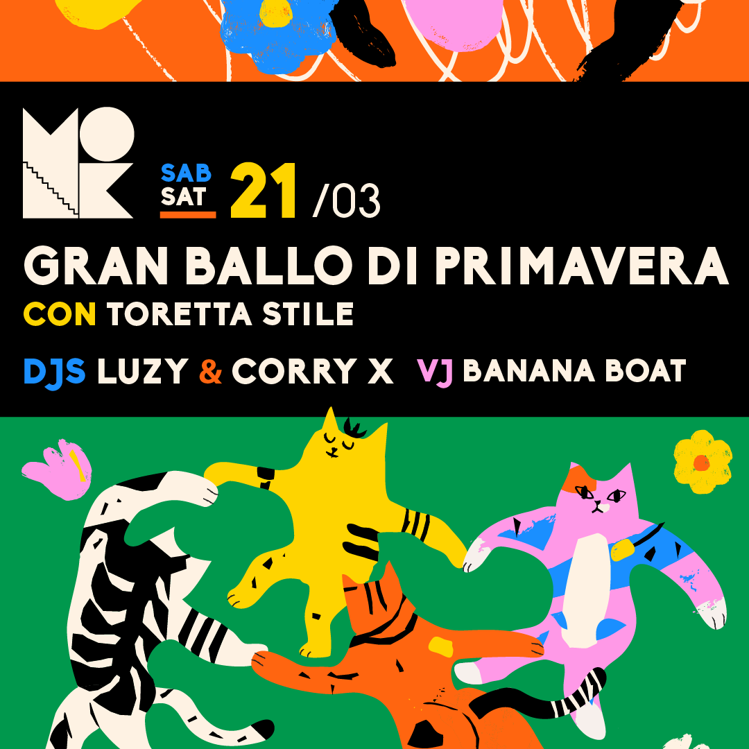 Official cover of the event Gran ballo di primavera con Toretta Stile