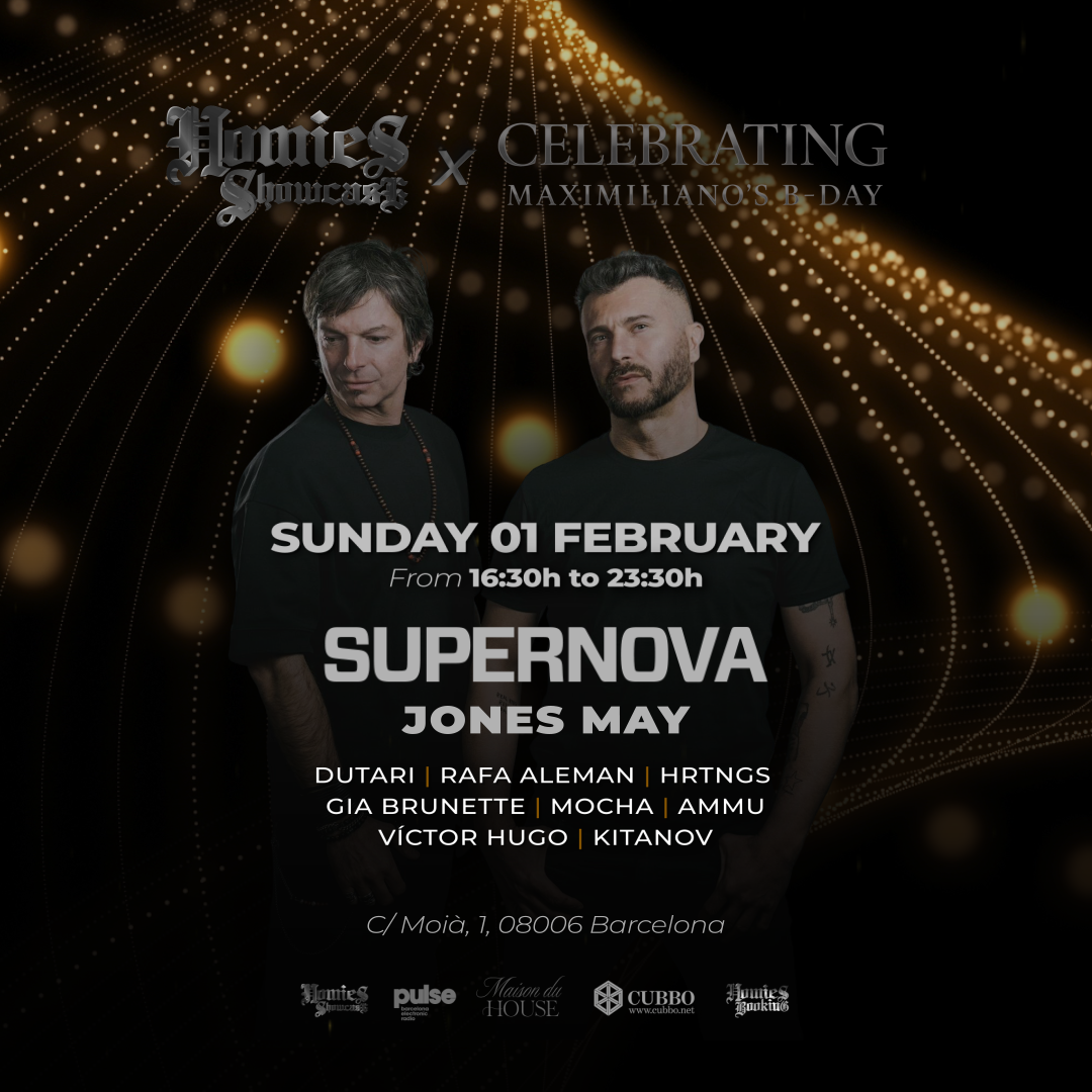 Official cover of the event HOMIES SHOWCASE x CELEBRATING MAXIMILIANO`S B-DAY