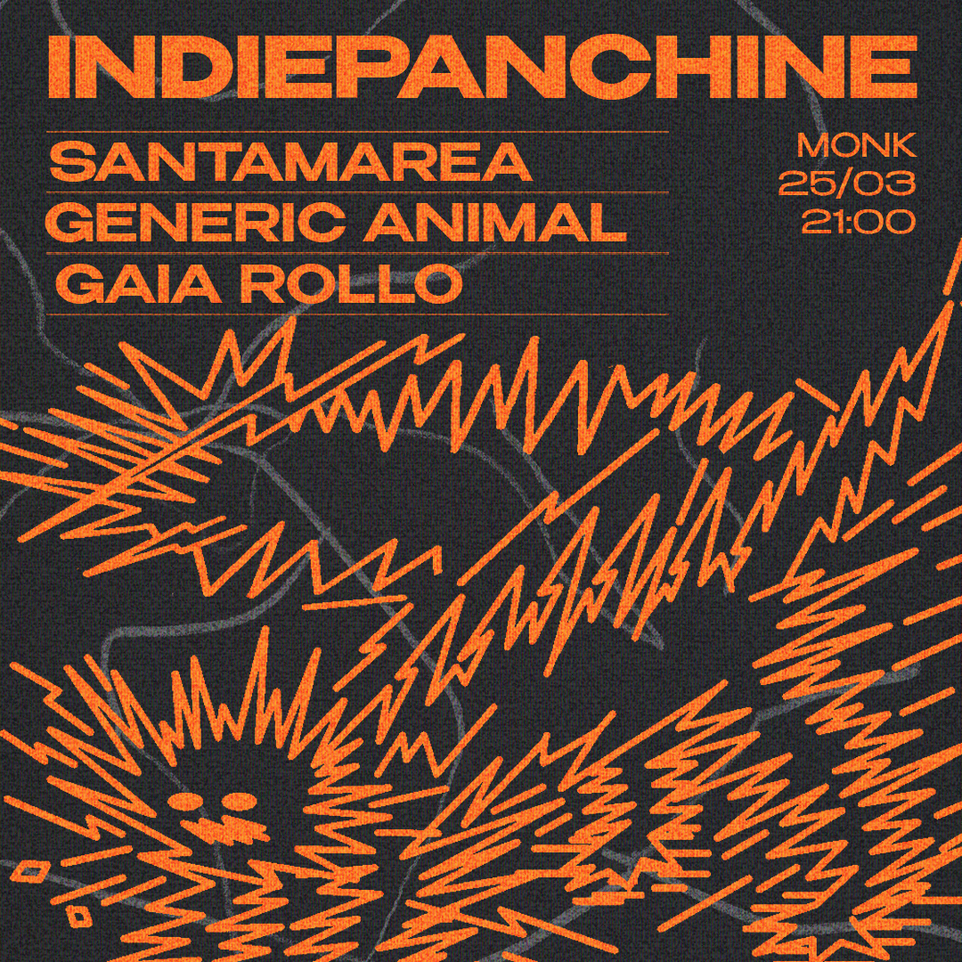 Official cover of the event Indiepanchine presenta live Generic Animal - Gaia Rollo - Santamarea