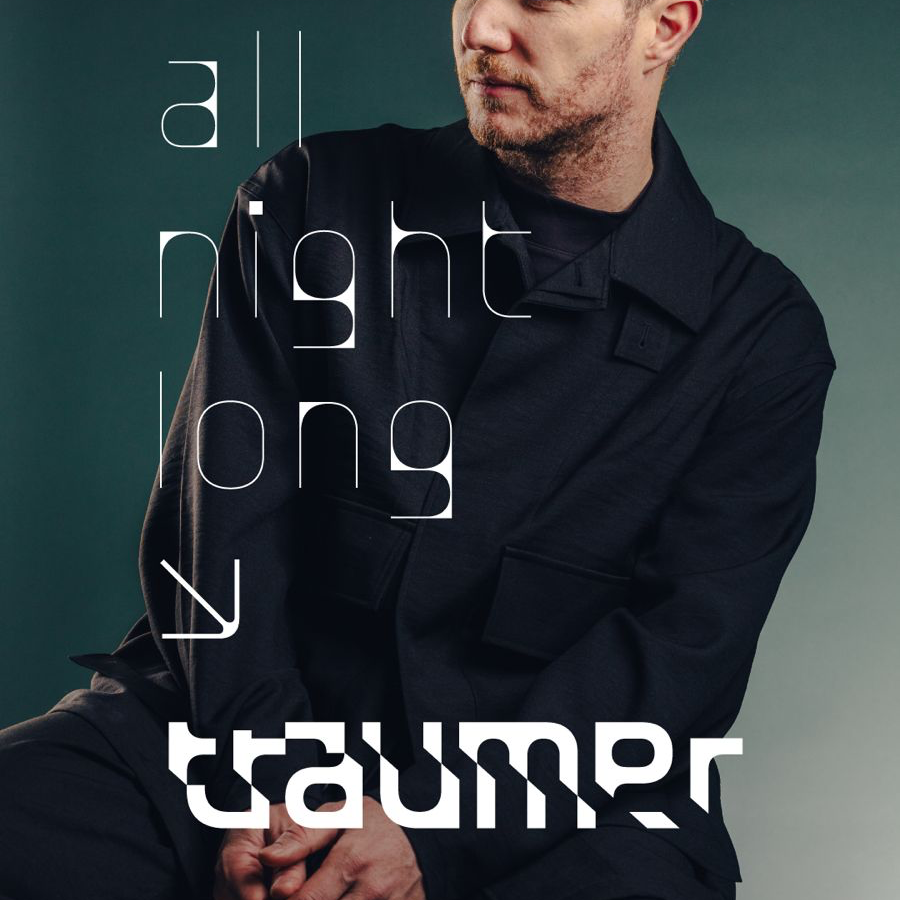 Cartel oficial del evento INPUT pres. TRAUMER All Night long
