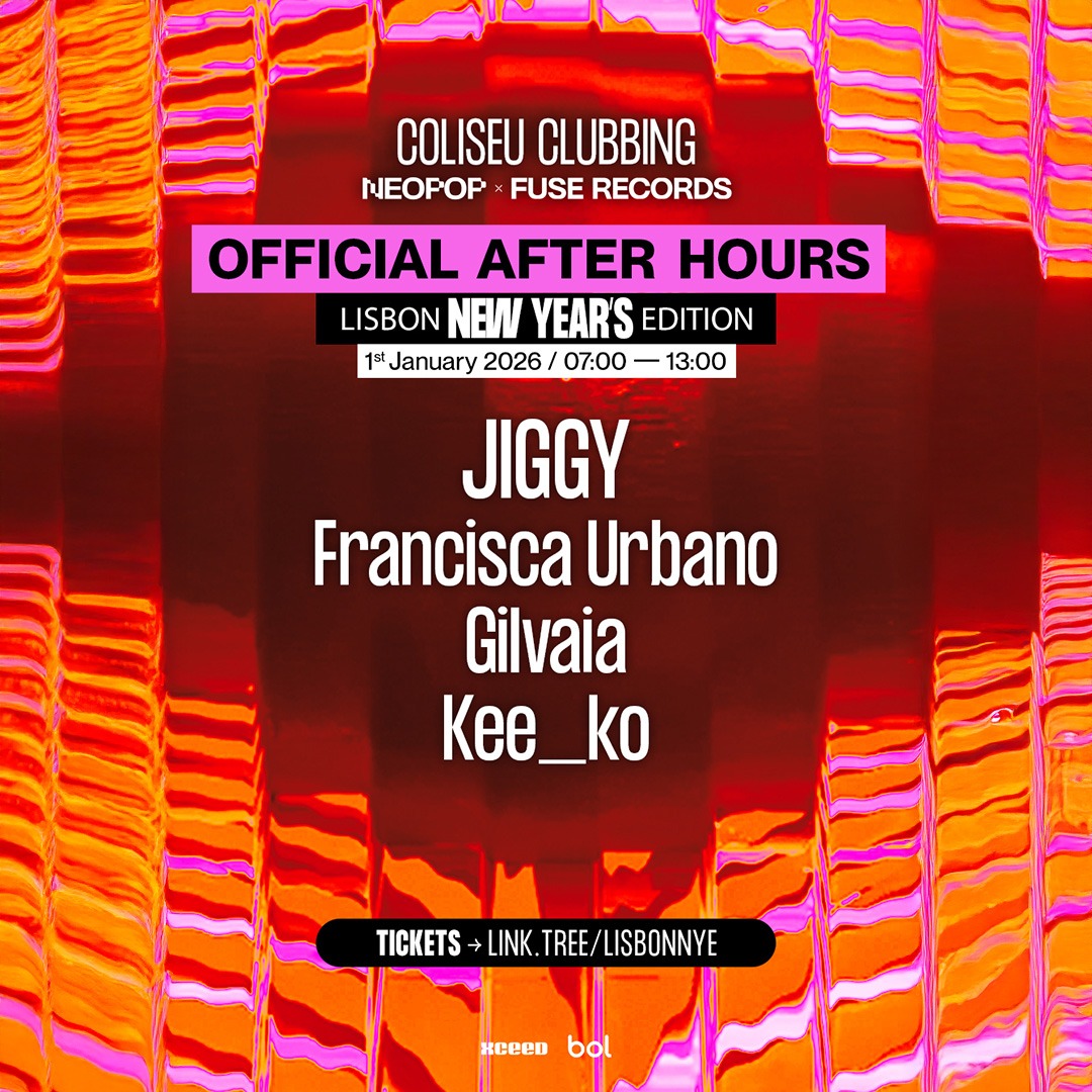 Cartel oficial del evento Lisbon New Year's Edition: Official After Hours