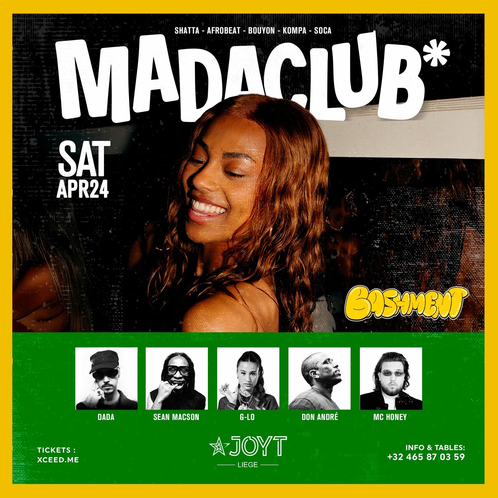 MADA CLUB x BASHMENT PARTY | JOYT LIÈGE