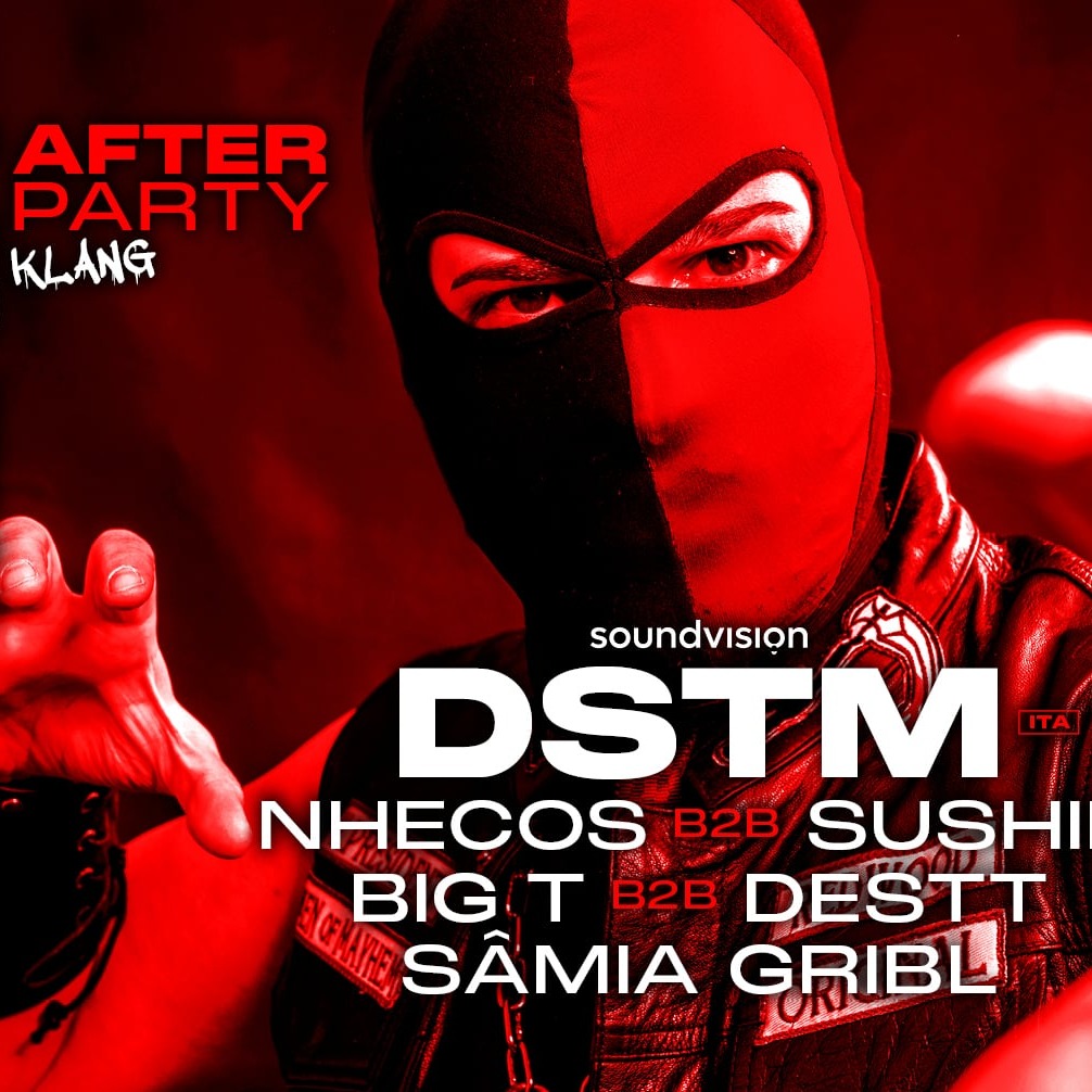 Cartaz oficial do evento MEGA AFTER (Klang) with DSTM, NHECOS and more