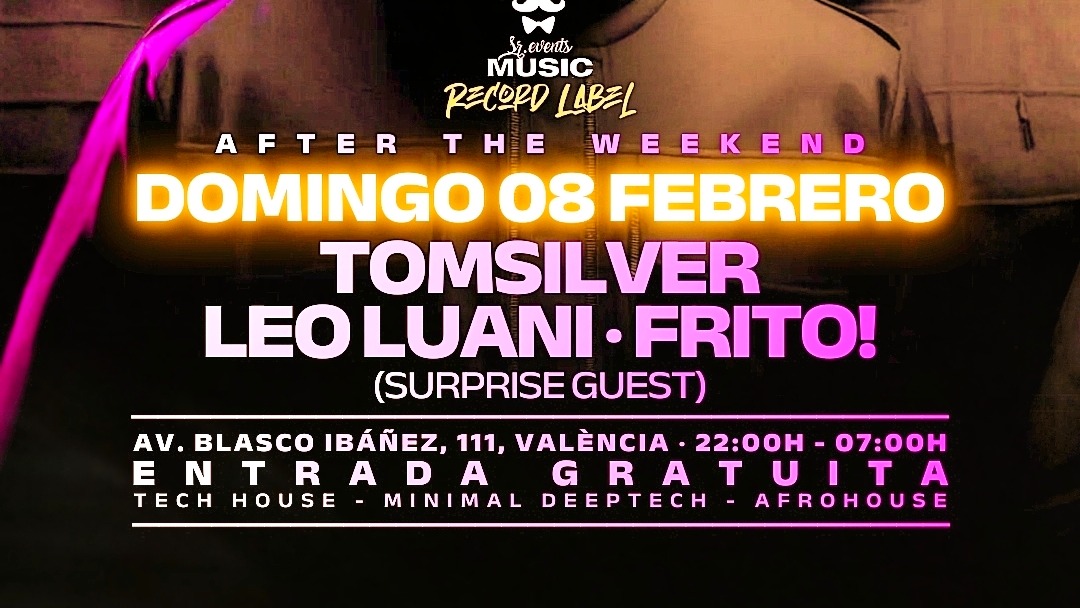 Cartel oficial del evento MINICLUB: DOMINGO 08 INSENSATOS (AFTER THE WEEKEND) 22:00-7:00AM / FREE ENTRY ALL NIGHT