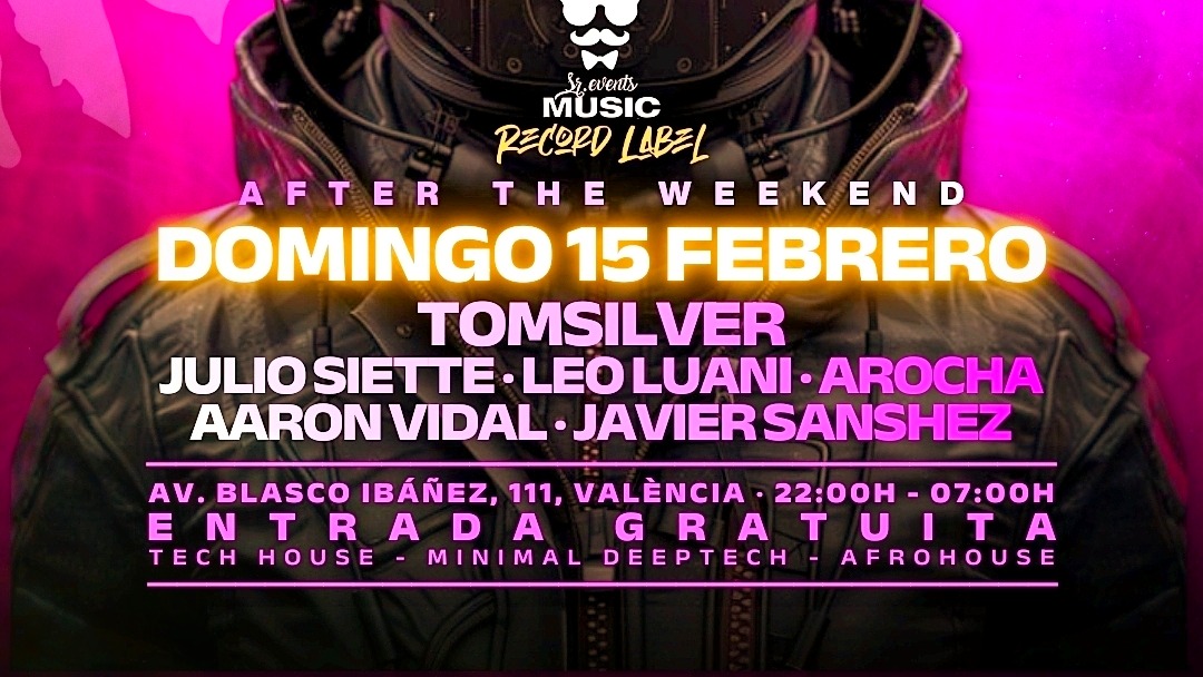 Cartel oficial del evento MINICLUB: DOMINGO 15 INSENSATOS (AFTER THE WEEKEND) 22:00-7:00AM / FREE ENTRY ALL NIGHT