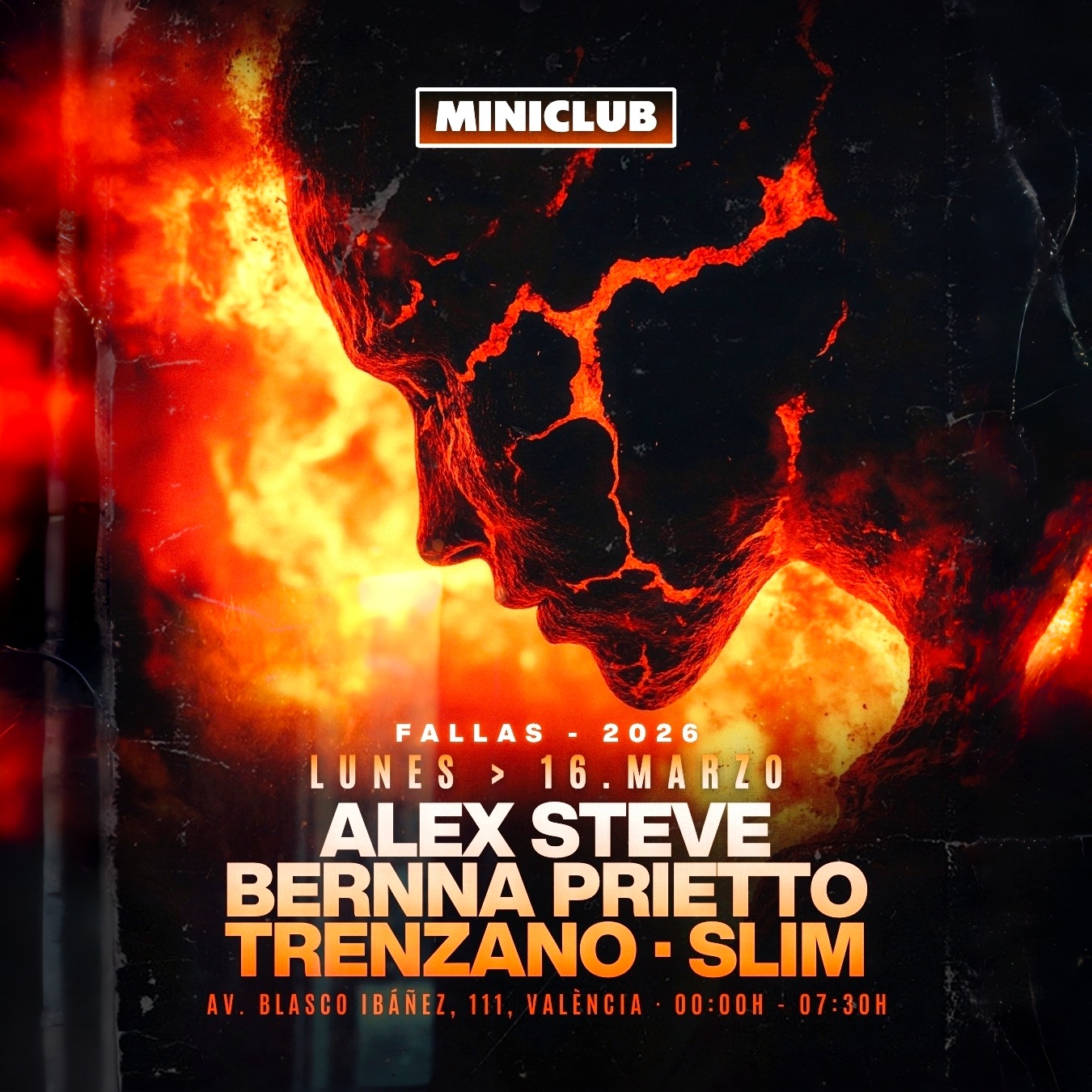 Official cover of the event MINICLUB: LUNES 16 - ALEX STEVE | BERNNA PRIETTO | TRENZANO | SLIM / FREE ENTRY BEFORE 01.00AM