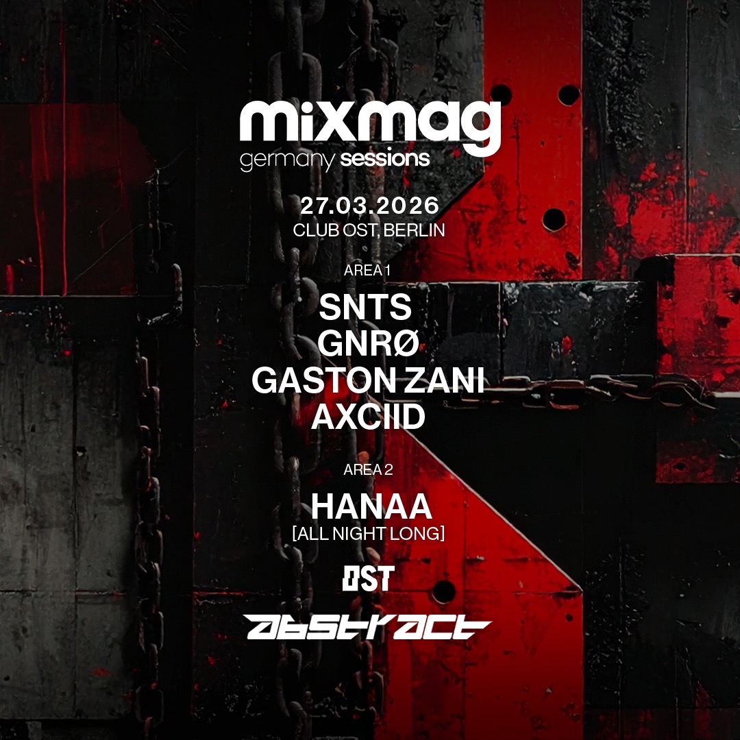 Official cover of the event Mixmag Germany pres. SNTS, GASTON ZANI,GNRO. HANAA ALL NIGHT LONG