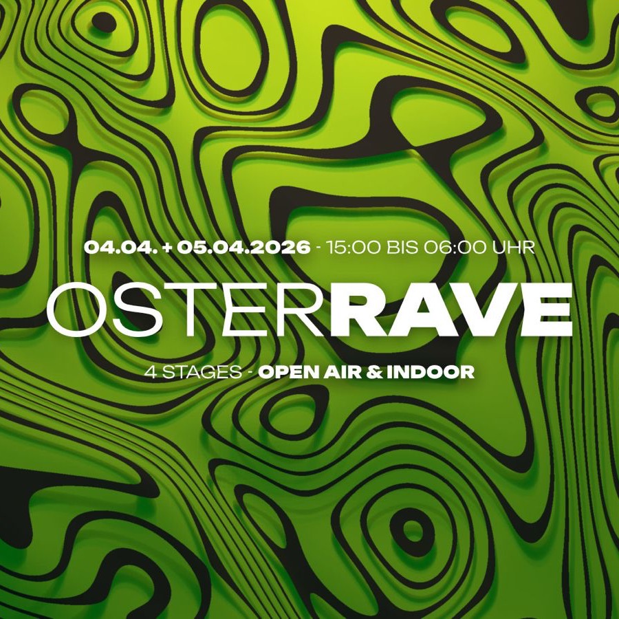 Cartaz oficial do evento OSTER RAVE 2026 I open air & indoor