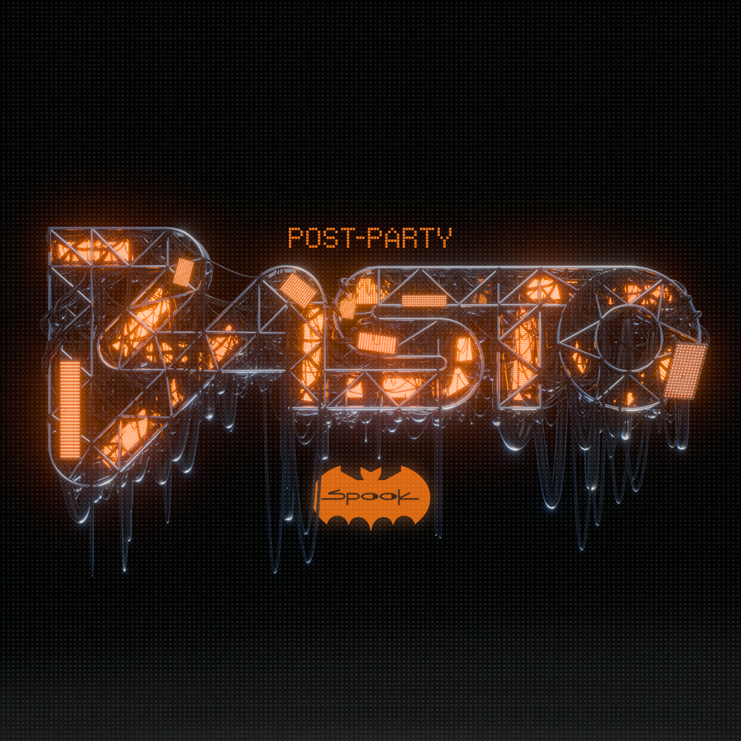 Cartel oficial del evento Postparty BASTO Festival en Spook club