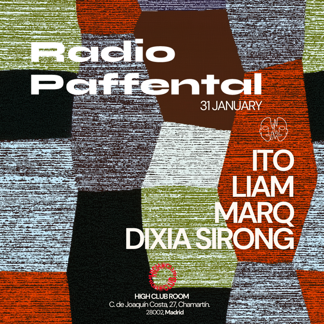 Official cover of the event Radio Paffental w/ Ito + Liam + Marq + Dixia Sirong