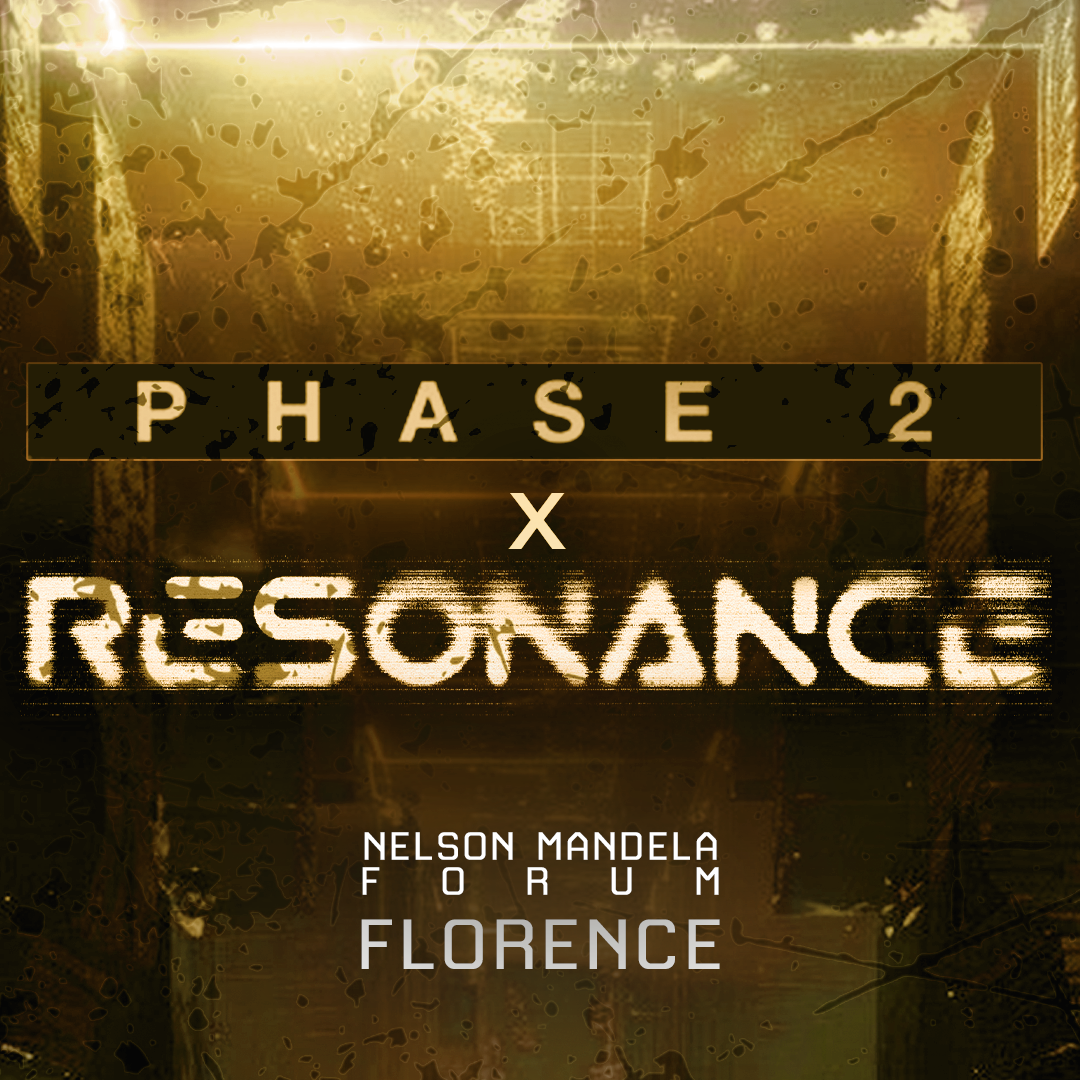 Cartaz oficial do evento Resonance x Phase 2 Easter SATURDAY