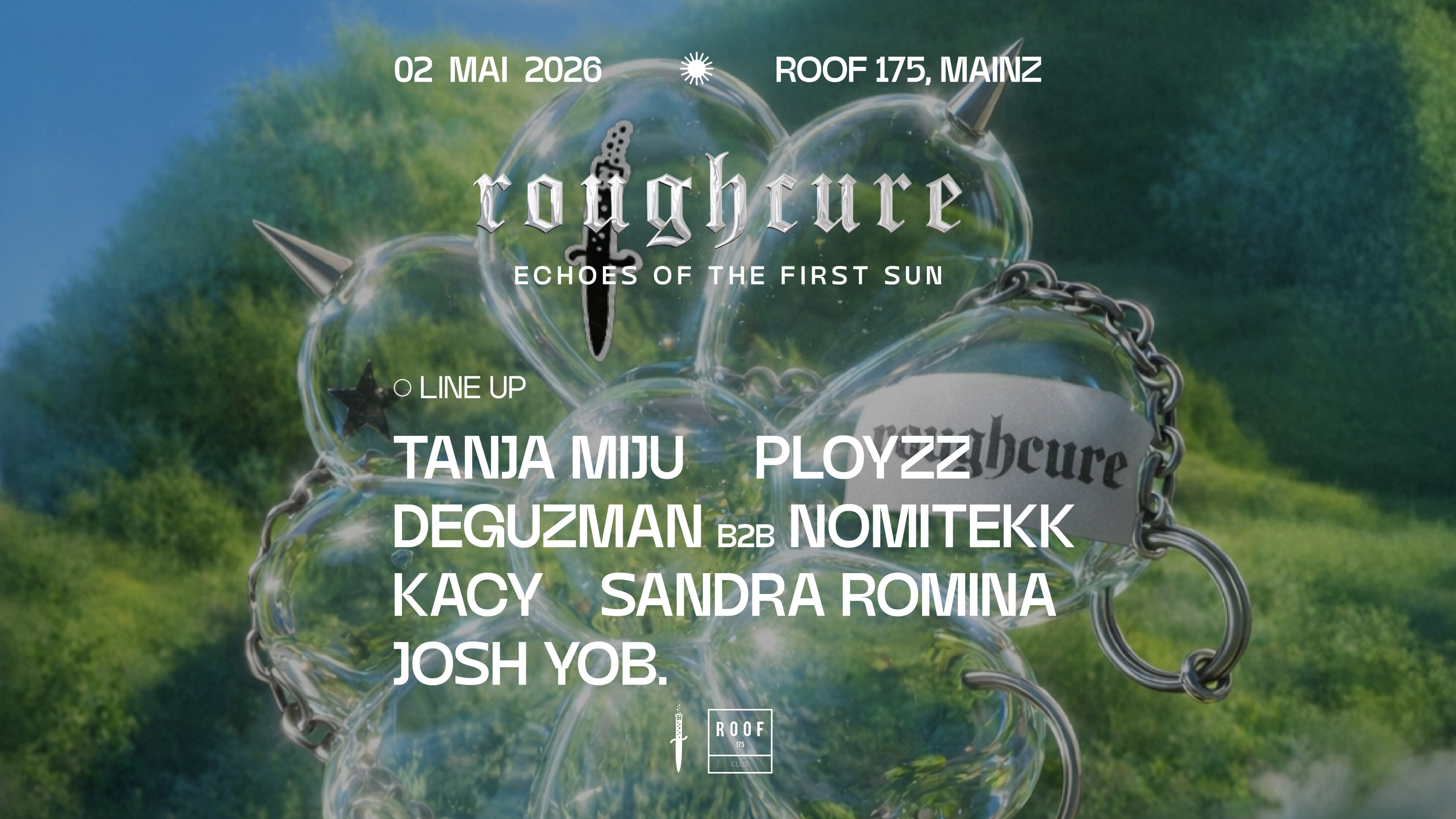 Rough Cure Echos of the first Sun /w Tanja Miju, PLOYZZ, Kacy & Crew!