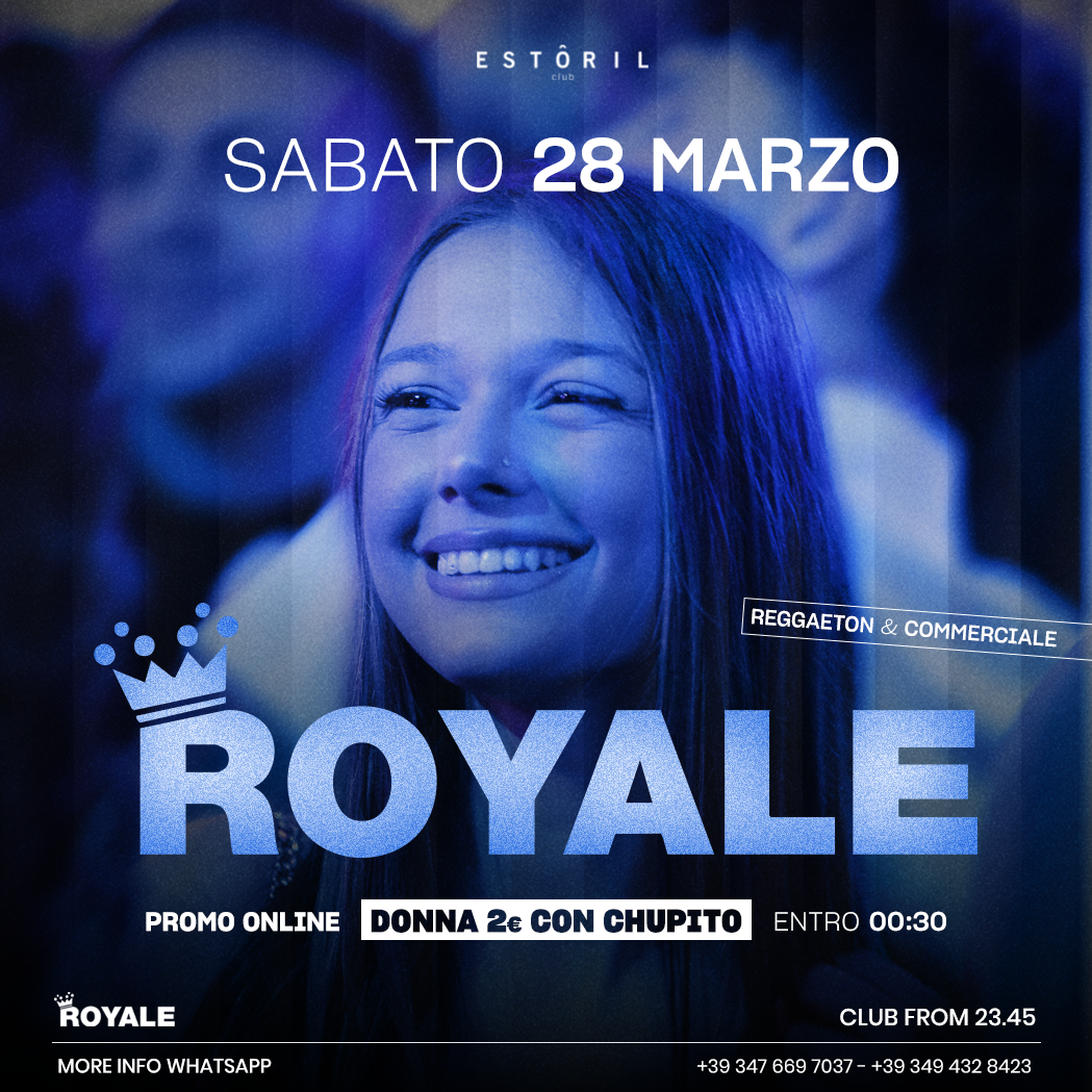Officiële cover van het evenement SATURDAY ROYALE | ESTORIL BEACH CLUB