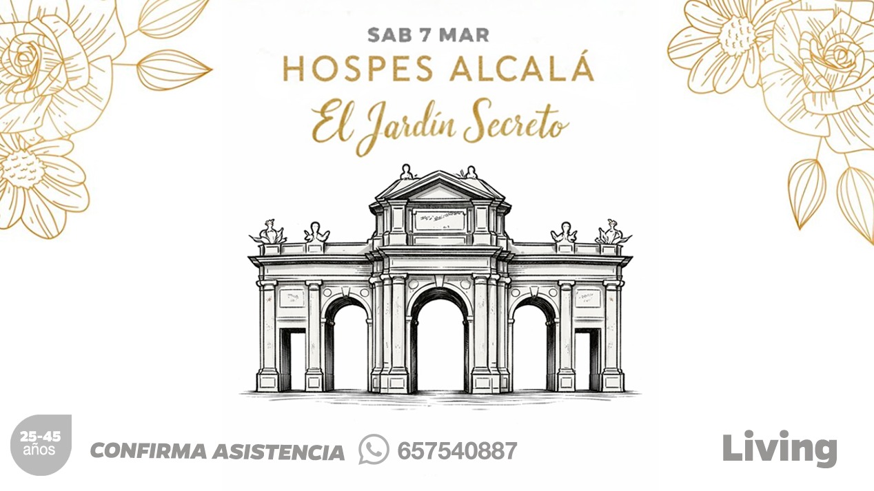Official cover of the event SINGLE PARTY - HOSPES PUERTA DE ALCALÁ, EL JARDIN SECRETO