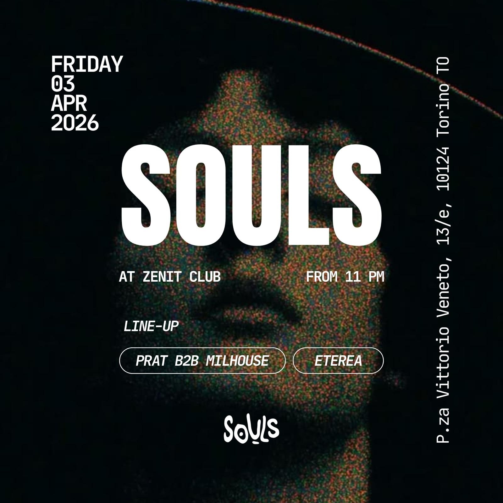 Copertina ufficiale dell'evento SOULS at Zenit Club. w/ Eterea (IBZ)
