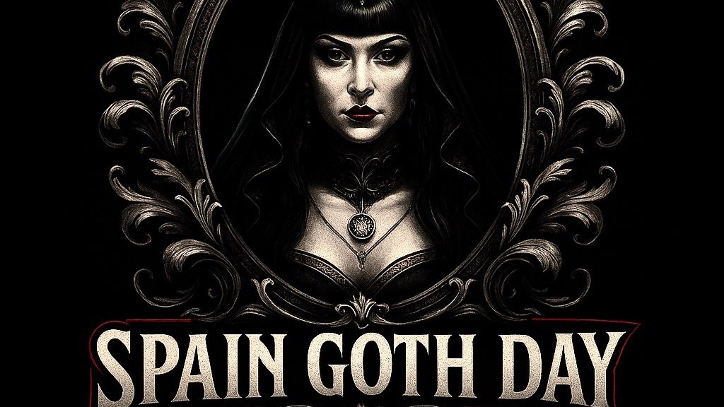 Cartel oficial del evento SPAIN GOTH DAY II - NNHMN / ECHOBERYL / BLOOD DESIRE / PATRIK ADOLFSSON / MORE....