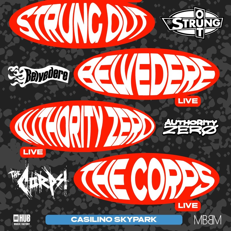 Official cover of the event Strung Out, Belvedere, Authority Zero, The Corps | giovedì 9 Luglio @ Casilino Sky Park