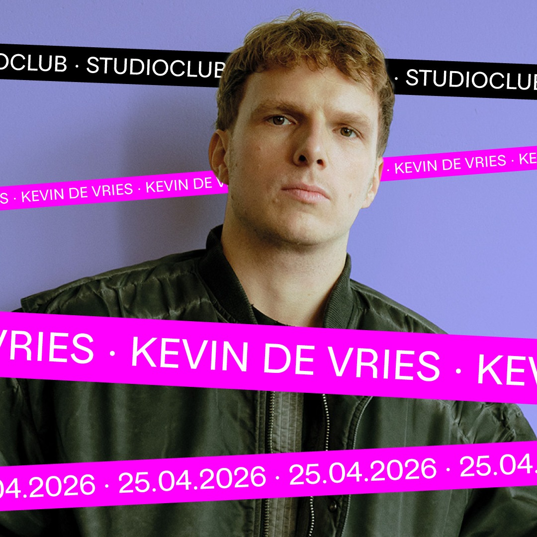 Official cover of the event Studio Club Invites: KEVIN DE VRIES