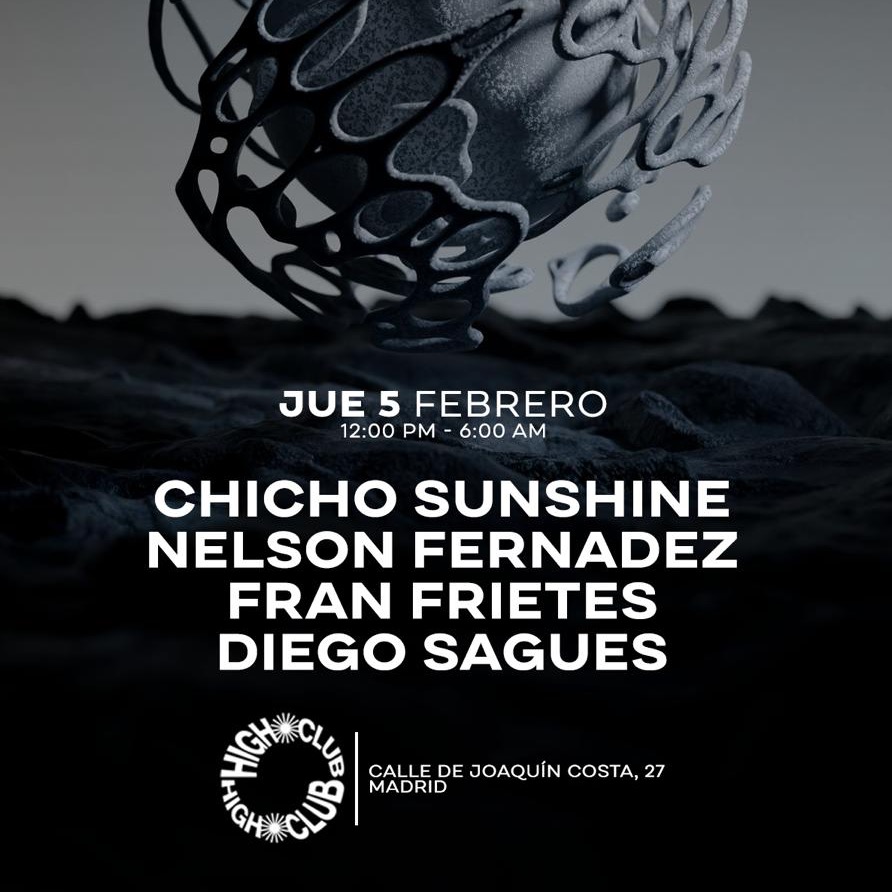 Official cover of the event Sunshine addicted w/ Chicho Sunshine + Nelson Fernandez + Fran Frietes + Diego Sagues