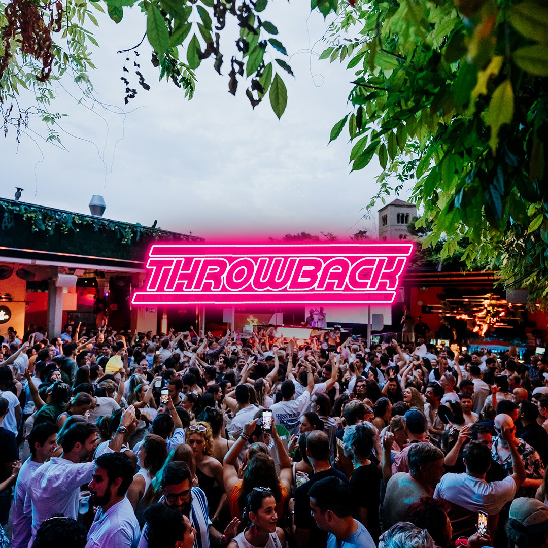 Official cover of the event Throwback - Back to 80s, 90s & 00s - Opening 2026 La Terrrazza
