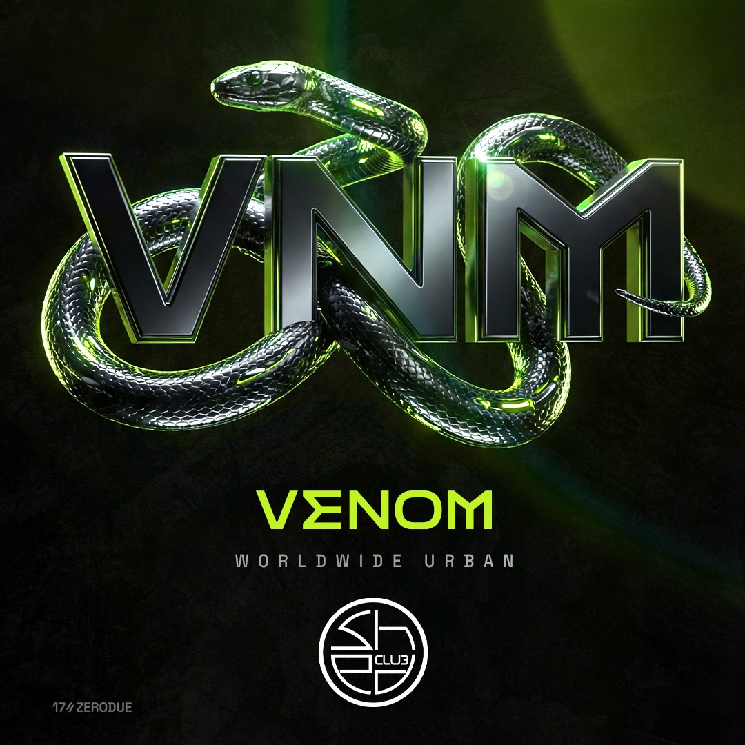 Couverture officielle de l'événement VENOM - worldwide urban party - VEN 03.04 - SHED CLUB
