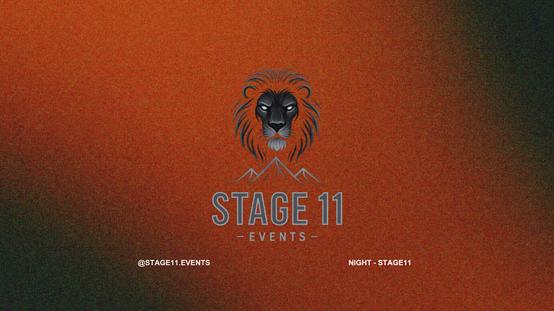 Cartaz oficial do evento Stage11 - Events