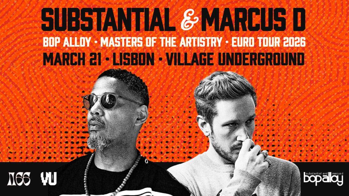 Official cover of the event A66: Bop Alloy – Substantial & Marcus D | Eu Tour 2026