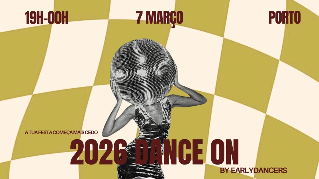 Cartaz oficial do evento 2026 Dance On