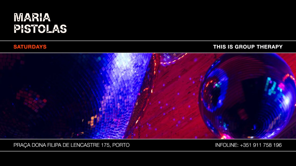 Cartaz oficial do evento Maria Pistolas